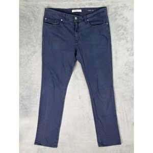 Fidelity Denim Jeans Mens 33x34 Blue Denim Dark Wash Jimmy Slim Straight Stretch